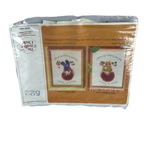 The Creative Circle #522 Patience Girl Needlepoint Kit 1979